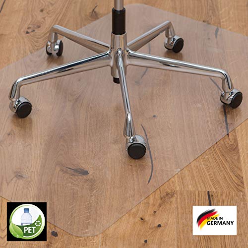 Kaiser Alfombrilla para Suelos | Made-In-Germany | para Piso Duro | 90 x 120 cm | Transparente | Pet ecológico Kaiser Alfombrilla para Suelos | Made-In-Germany | para Piso Duro | 90 x 120 cm | Transparente | Pet ecológico