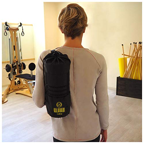 KALAHARI Rodillo de Espuma KIT - Foam Roller, bola Doble y con Pinchos. Para terapia de Trigger Point y masaje muscular Miofascial. Cómoda bolsa y Ebook ejercicios en español. KALAHARI Rodillo de Espuma KIT - Foam Roller, bola Doble y con Pinchos. Para terapia de Trigger Point y masaje muscular Miofascial. Cómoda bolsa y Ebook ejercicios en español.