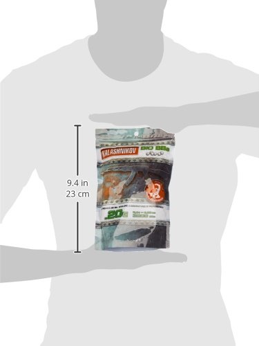 KALASHNIKOV - Balines biodegradables para Pistola de Bolas (3200 Unidades, 0,20 g) KALASHNIKOV - Balines biodegradables para Pistola de Bolas (3200 Unidades, 0,20 g)
