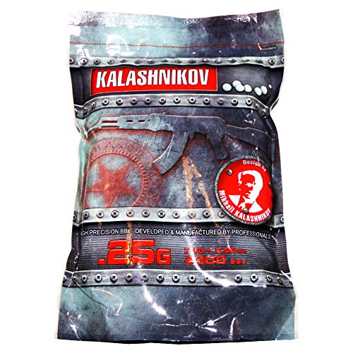 Kalashnikov Billes KALASHNIKOV 0,25 Gr - Balines de plástico para airsoft Kalashnikov Billes KALASHNIKOV 0,25 Gr - Balines de plástico para airsoft