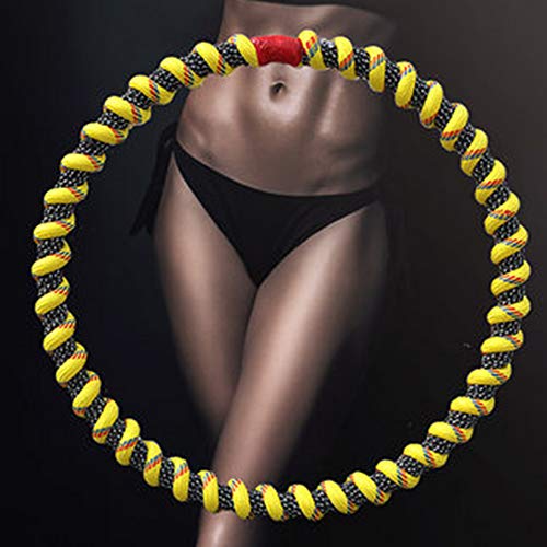 Kaliove Hula Hoop Chica Delgada Cintura, Círculo Adelgaza Abdomen Alegría Aptitud Cintura, Peso Damas Derrota En Casa Aptitud 3Kg Aro del Hula,A