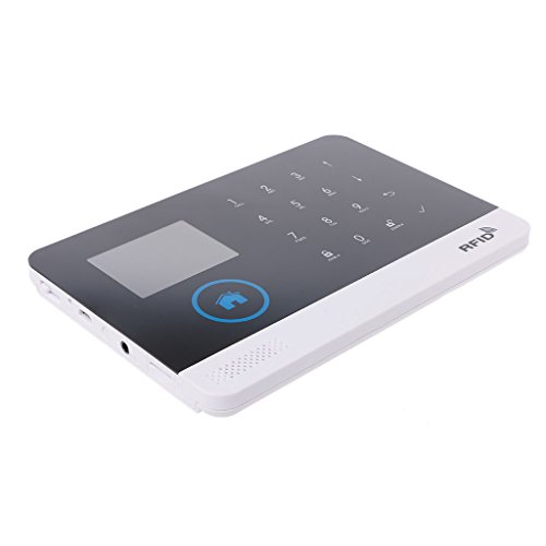 Kalttoy Home Security - Sistema de alarma inalámbrico WiFi GSM 3G y GPRS, kit de tarjeta RFID con control remoto de aplicación