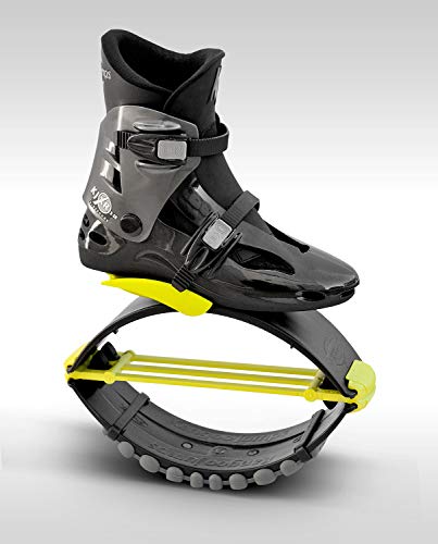 Kangoo Jumps Botas de Rebote Original Adulto para Saltar y Hacer Fitness en casa (Amarillo, Talla M)