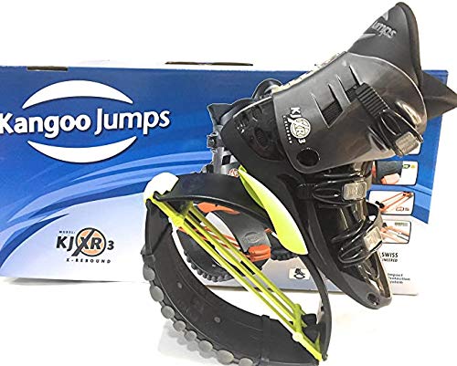 Kangoo Jumps Botas de Rebote Original Adulto para Saltar y Hacer Fitness en casa (Amarillo, Talla M)