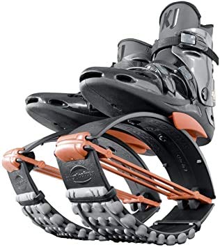 KangooJumps XR 3 - Botas de Salto para Fitness, Adultos Multicolor Negro y Naranja Talla:36-38 KangooJumps XR 3 - Botas de Salto para Fitness, Adultos Multicolor Negro y Naranja Talla:36-38