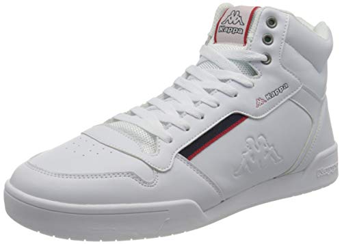 Kappa Mangan, Zapatillas Hombre, 1020 White Red, 49 EU Kappa Mangan, Zapatillas Hombre, 1020 White Red, 49 EU