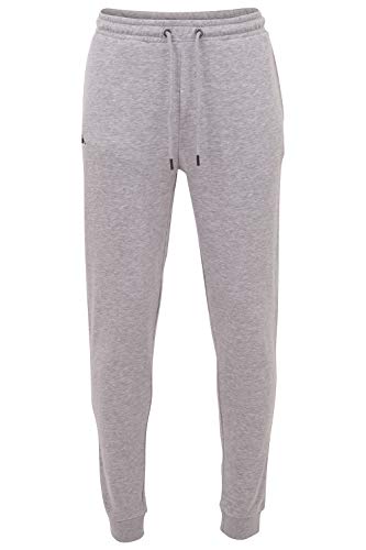 Kappa VRODELL I Pantalones de chándal para hombre de tejido de sudadera I para deporte y ocio y fitness I Cintura con cordón | en los colores gris, negro y tallas S, M, L, XL, XXL y XXXL gris L