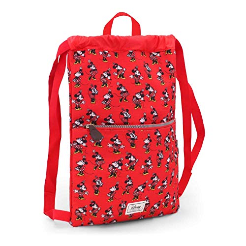 Karactermania Disney Classic Minnie Cheerful Bolsa de Cuerdas para El Gimnasio, 42 cm, Rojo Karactermania Disney Classic Minnie Cheerful Bolsa de Cuerdas para El Gimnasio, 42 cm, Rojo