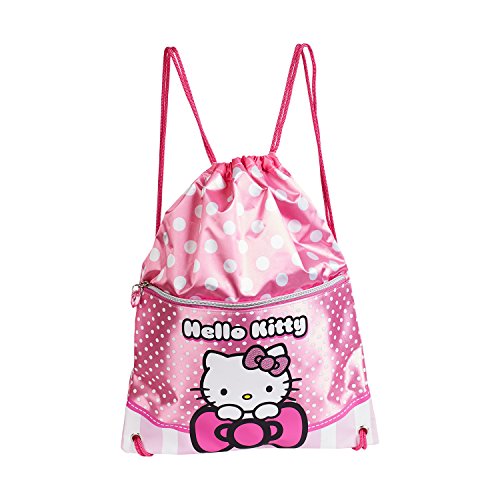 Karactermania Hello Kitty Bow Bolsa de Cuerdas para El Gimnasio, 35 cm, Rosa