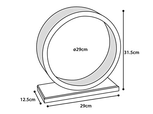 Karlie Bogie Wheel Rueda de Madera 30 cm, Wonderland, marrón, L