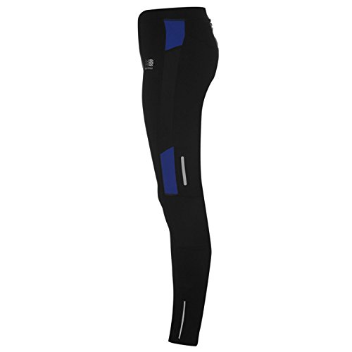 Karrimor Niño Mallas Pantalones Ajustados De Running Deporte Negro/Azul M (9-10 años)