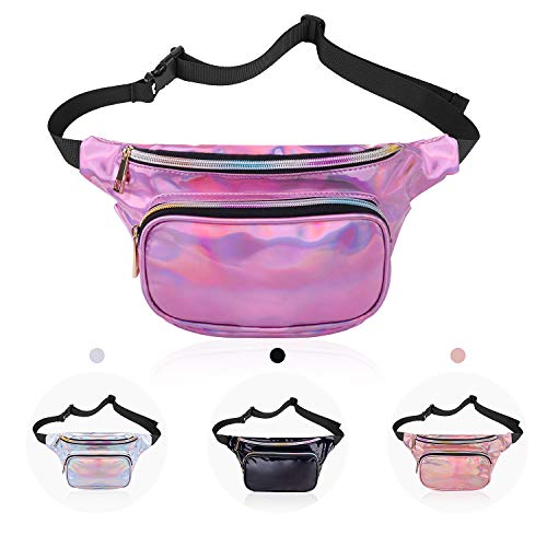 KATELUO Riñonera Running Impermeable,Riñonera Mujer Glitter Brillante Resistente al Agua para Correr Fitness Ciclismo Senderismo Viajes (Morado, 12 Pulgadas) KATELUO Riñonera Running Impermeable,Riñonera Mujer Glitter Brillante Resistente al Agua para Correr Fitness Ciclismo Senderismo Viajes (Morado, 12 Pulgadas)