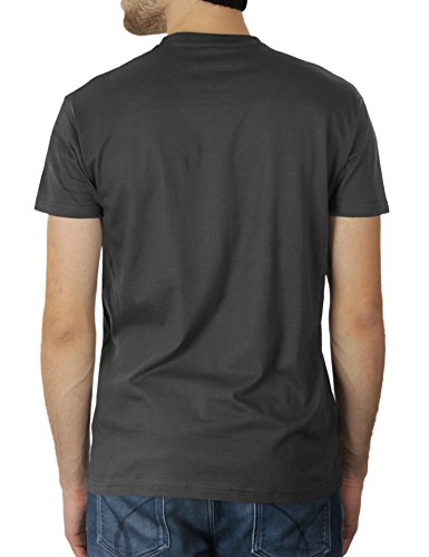 KaterLikoli - Camiseta para hombre, diseño de búlgaro antracita S