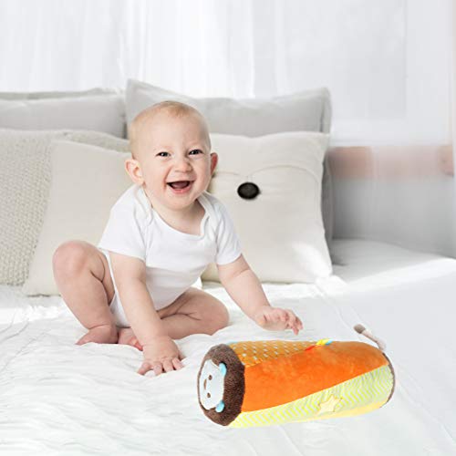 Kawosh Rollo de rastreador de bebé, Rollo de Tela Ayuda a los bebés con Sus Primeros intentos de Gatear y Caminar Cojín de Rodillos de Arrastre de Juguete de Fitness 34cm