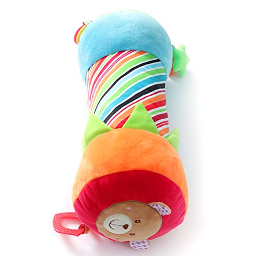 Kawosh Rollo de rastreador de bebé, Rollo de Tela Ayuda a los bebés con Sus Primeros intentos de Gatear y Caminar Cojín de Rodillos de Arrastre de Juguete de Fitness 34cm Kawosh Rollo de rastreador de bebé, Rollo de Tela Ayuda a los bebés con Sus Primeros intentos de Gatear y Caminar Cojín de Rodillos de Arrastre de Juguete de Fitness 34cm