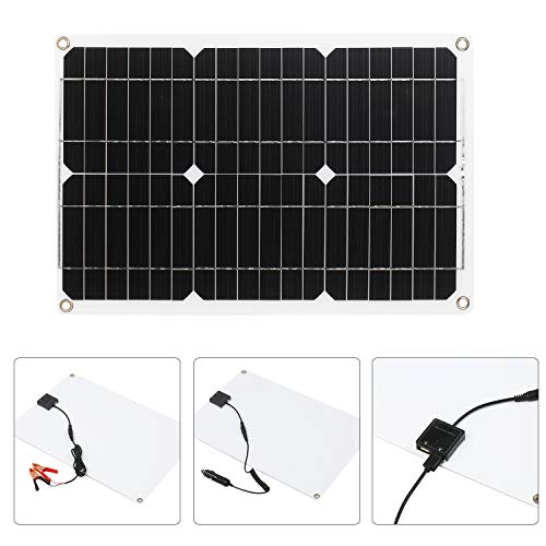 Kecheer Kit de panel solar 18W 12V,Módulo monocristalino fuera de la red Kits de cable de conexión Kecheer Kit de panel solar 18W 12V,Módulo monocristalino fuera de la red Kits de cable de conexión