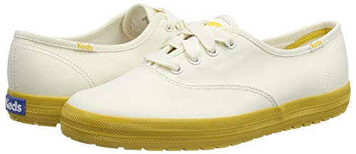 Keds Champion TRX Canvas, Zapatillas para Mujer, Cream, 40.5 EU