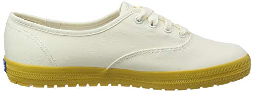 Keds Champion TRX Canvas, Zapatillas para Mujer, Cream, 40.5 EU