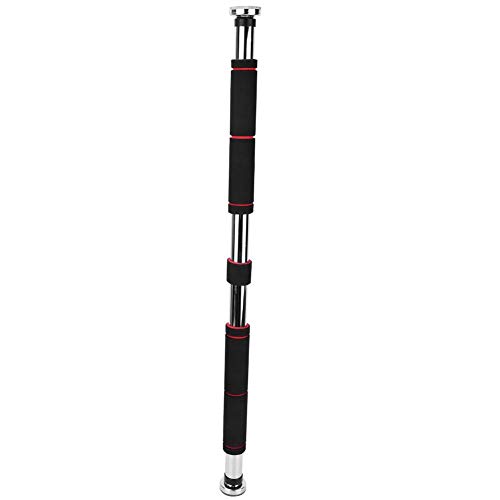 Keenso Barra de Dominadas, Barra para Hacer Dominadas y Chin ups Colocarla en la Puerta, Barra Pull-up de Acero al Carbono para Ejercicios(80-130CM) Keenso Barra de Dominadas, Barra para Hacer Dominadas y Chin ups Colocarla en la Puerta, Barra Pull-up de Acero al Carbono para Ejercicios(80-130CM)