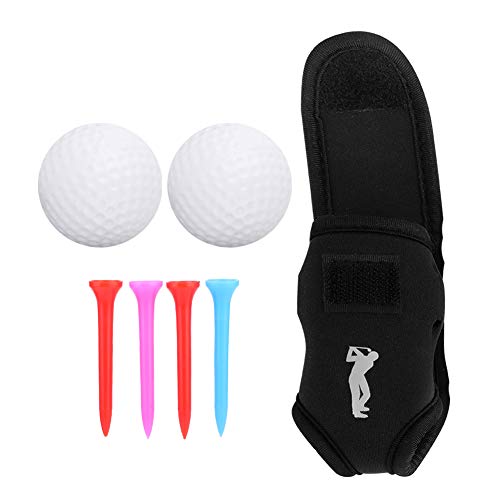 Keenso CAITON Portátil Bolsa de Pelota de Golf Portaherramientas Bolsa de Pelota de Golf Golfista Mini Bolsa de Cintura con Tees Bolas(Hollow Indoor Exercise Ball)