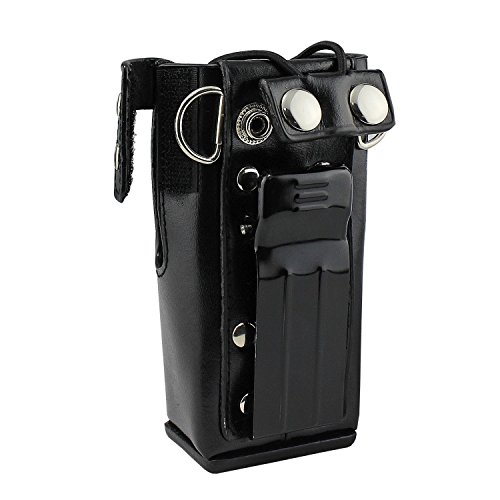 KEESIN Estuche de cuero de la PU de Walkietalkie de la PU que lleva el tenedor de la caja de transporte Funda Radio bidireccional Funda KEESIN Estuche de cuero de la PU de Walkietalkie de la PU que lleva el tenedor de la caja de transporte Funda Radio bidireccional Funda
