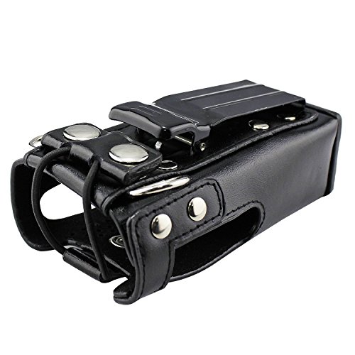KEESIN Estuche de cuero de la PU de Walkietalkie de la PU que lleva el tenedor de la caja de transporte Funda Radio bidireccional Funda KEESIN Estuche de cuero de la PU de Walkietalkie de la PU que lleva el tenedor de la caja de transporte Funda Radio bidireccional Funda
