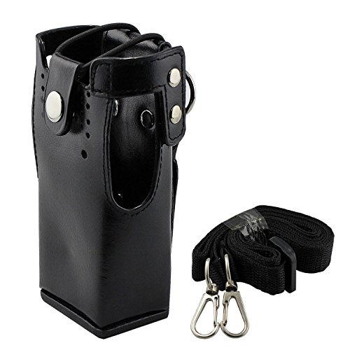 KEESIN Estuche de cuero de la PU de Walkietalkie de la PU que lleva el tenedor de la caja de transporte Funda Radio bidireccional Funda KEESIN Estuche de cuero de la PU de Walkietalkie de la PU que lleva el tenedor de la caja de transporte Funda Radio bidireccional Funda
