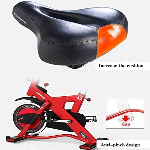 KEKEYANG Cycling Bicicleta estacionaria de transmisión del cinturón Cubierta Ciclo de la Bici del Volante y Sensor/Monitor LCD/for iPad Monte la Bicicleta estática W/Manillar Ajustable for el ho KEKEYANG Cycling Bicicleta estacionaria de transmisión del cinturón Cubierta Ciclo de la Bici del Volante y Sensor/Monitor LCD/for iPad Monte la Bicicleta estática W/Manillar Ajustable for el ho