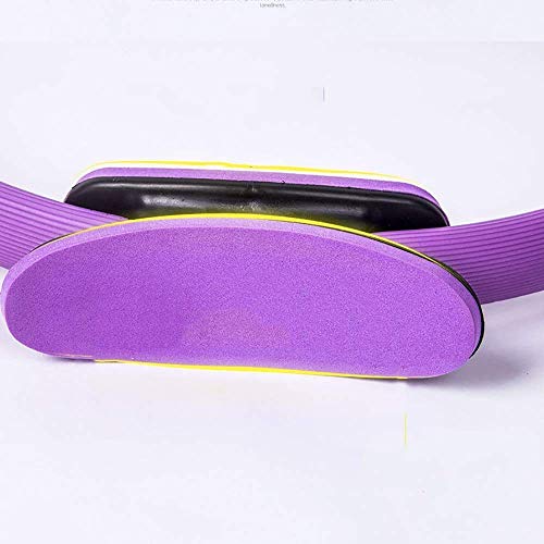 KEKEYANG Fitness Yoga portátil de Doble Anillo Anillo de Manejar Pilates for Muslo, Pecho o el Brazo Superior Músculos, Conveniente for Clases de Gimnasia (Tamaño: A) Aro Pilates