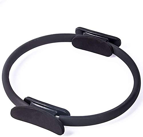 KEKEYANG Fitness Yoga portátil de Doble Anillo Anillo de Manejar Pilates for Muslo, Pecho o el Brazo Superior Músculos, Conveniente for Clases de Gimnasia (Tamaño: A) Aro Pilates