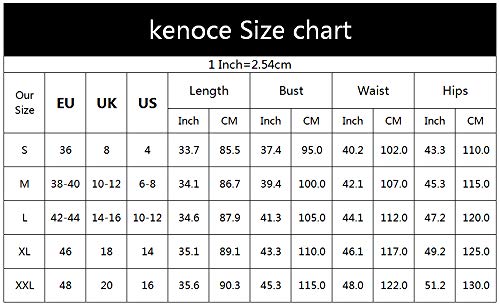 kenoce Blusa para mujer, cuello en V, blusa, vestido de manga 3/4, camisa de manga larga, a cuadros, vestido envolvente con cinturón B-flower+marine 2 XL kenoce Blusa para mujer, cuello en V, blusa, vestido de manga 3/4, camisa de manga larga, a cuadros, vestido envolvente con cinturón B-flower+marine 2 XL
