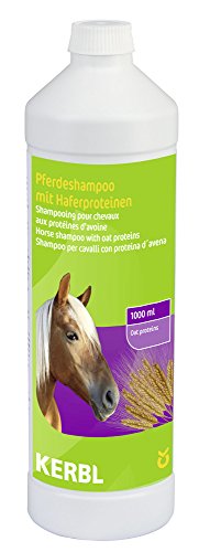 Kerbl 321585 - Champú para caballos con proteínas de avena, 1000 ml
