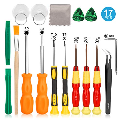 Keten Triwing Destornilladores, Kit de Herramientas Completo Para Nintendo Switch, Nintendo Switch Lite y Otros Productos Nintendo, Set Desarmador de Seguridad Gamebit Keten Triwing Destornilladores, Kit de Herramientas Completo Para Nintendo Switch, Nintendo Switch Lite y Otros Productos Nintendo, Set Desarmador de Seguridad Gamebit
