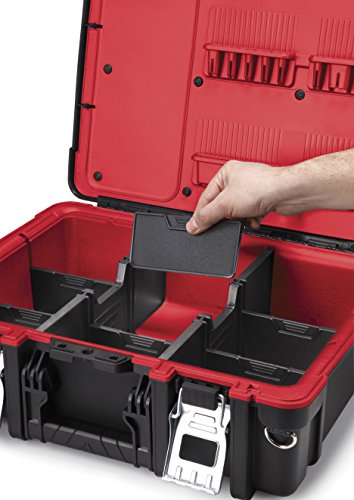 Keter 237003 - Maletín técnico Negro Y Rojo 46x36x15.5 cm Keter 237003 - Maletín técnico Negro Y Rojo 46x36x15.5 cm