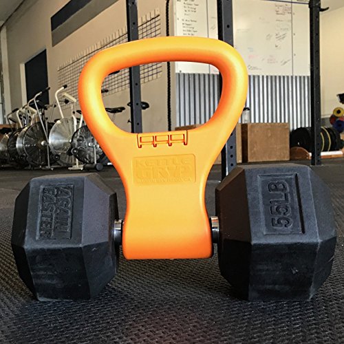 Kettle Gryp – Kettlebell, Pesas Rusas. Agarre Portátil Ajustable para Mancuernas – Herramienta de Entrenamiento Físico, Levantamiento de Pesas, Fisicoculturismo y Ejercicios para Pérdida de Peso Kettle Gryp – Kettlebell, Pesas Rusas. Agarre Portátil Ajustable para Mancuernas – Herramienta de Entrenamiento Físico, Levantamiento de Pesas, Fisicoculturismo y Ejercicios para Pérdida de Peso