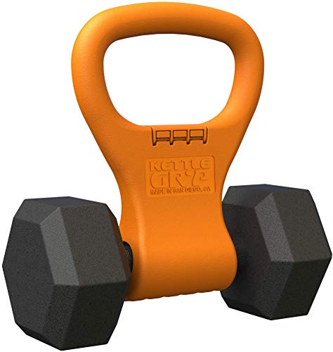 Kettle Gryp – Kettlebell, Pesas Rusas. Agarre Portátil Ajustable para Mancuernas – Herramienta de Entrenamiento Físico, Levantamiento de Pesas, Fisicoculturismo y Ejercicios para Pérdida de Peso Kettle Gryp – Kettlebell, Pesas Rusas. Agarre Portátil Ajustable para Mancuernas – Herramienta de Entrenamiento Físico, Levantamiento de Pesas, Fisicoculturismo y Ejercicios para Pérdida de Peso