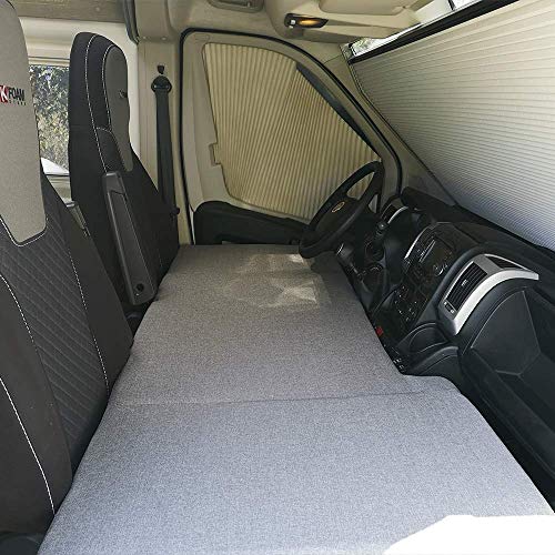 kfoam.es Colchón Plegable Cama Delantera Camper para Fiat Ducato Color Gris (2002-2018) kfoam.es Colchón Plegable Cama Delantera Camper para Fiat Ducato Color Gris (2002-2018)