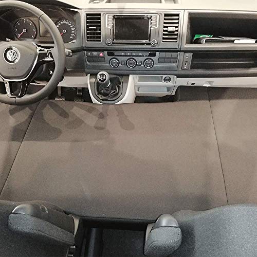 KFoam.es Colchón Plegable Cama Delantera Camper para Volkswagen T4, T5 y T6 (Transporter, Multivan, Caravelle, California Beach, Eurovan)