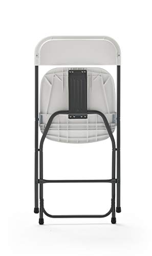 KG KitGarden - Pack de 2 Sillas Plegables Multifuncional, Blanco, Every KG KitGarden - Pack de 2 Sillas Plegables Multifuncional, Blanco, Every