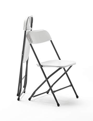 KG KitGarden - Pack de 2 Sillas Plegables Multifuncional, Blanco, Every KG KitGarden - Pack de 2 Sillas Plegables Multifuncional, Blanco, Every