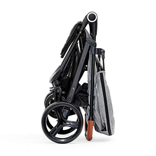Kinderkraft Silla de Paseo GRANDE, Carrito, Capota Desplegable, para Niños, Gris Kinderkraft Silla de Paseo GRANDE, Carrito, Capota Desplegable, para Niños, Gris
