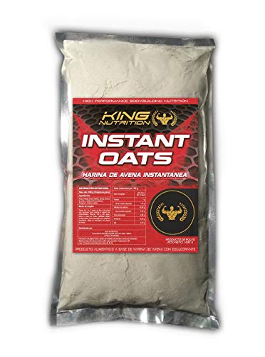 King Nutrition Instant Oats Suplemento Harina de avena 1kg Brownie