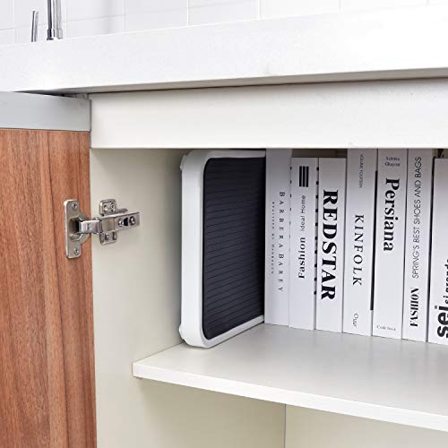 Kingrack - Taburete plegable con alfombrilla de goma antideslizante y taburete de cocina de acero ligero, soporta hasta 150 kg WKUK2501C Kingrack - Taburete plegable con alfombrilla de goma antideslizante y taburete de cocina de acero ligero, soporta hasta 150 kg WKUK2501C