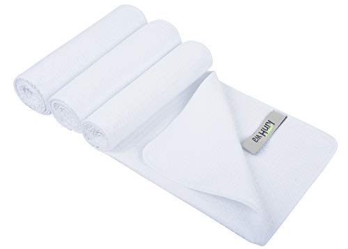 KinHwa Toalla de Entrenamiento de Microfibra para Hombres y Mujeres, Deportiva, Fitness, Ejercicio, 3 Unidades, 16 Pulgadas x 31 Pulgadas, 16Inch x 31Inch, Blanco KinHwa Toalla de Entrenamiento de Microfibra para Hombres y Mujeres, Deportiva, Fitness, Ejercicio, 3 Unidades, 16 Pulgadas x 31 Pulgadas, 16Inch x 31Inch, Blanco