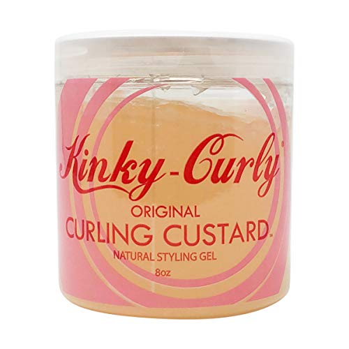Kinky-Curly Original Curling Custard - Gel peinador para cabello, 225 g