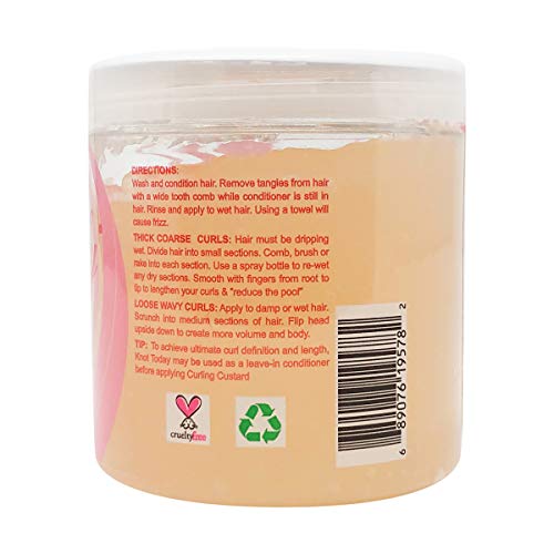 Kinky-Curly Original Curling Custard - Gel peinador para cabello, 225 g Kinky-Curly Original Curling Custard - Gel peinador para cabello, 225 g