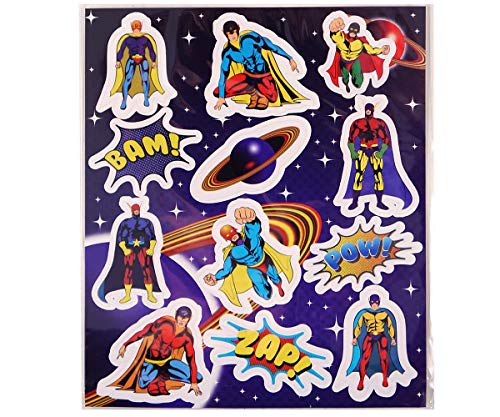 KINPARTY ® - Regalos de Superhéroe para niños – Pegatinas – Tatuajes – Aviones – Máscaras de Goma EVA - Para fiestas de cumpleaños, fiestas de Superhéroes, fiestas de verano, relleno de piñatas KINPARTY ® - Regalos de Superhéroe para niños – Pegatinas – Tatuajes – Aviones – Máscaras de Goma EVA - Para fiestas de cumpleaños, fiestas de Superhéroes, fiestas de verano, relleno de piñatas