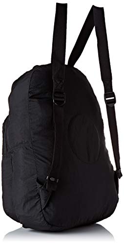 Kipling SEOUL PACKABLE - Mochila escolar, 22.5 liters, Negro (BLACK LIGHT)