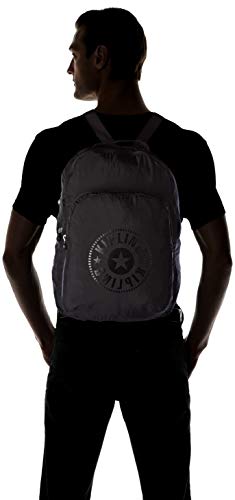 Kipling SEOUL PACKABLE - Mochila escolar, 22.5 liters, Negro (BLACK LIGHT) Kipling SEOUL PACKABLE - Mochila escolar, 22.5 liters, Negro (BLACK LIGHT)