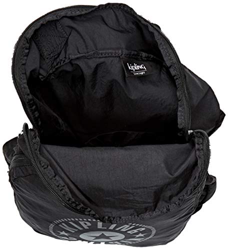 Kipling SEOUL PACKABLE - Mochila escolar, 22.5 liters, Negro (BLACK LIGHT) Kipling SEOUL PACKABLE - Mochila escolar, 22.5 liters, Negro (BLACK LIGHT)